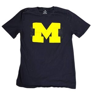 University of Michigan Wolverines Short Sleeve T-Shirt Youth Large 14 16 Cotton